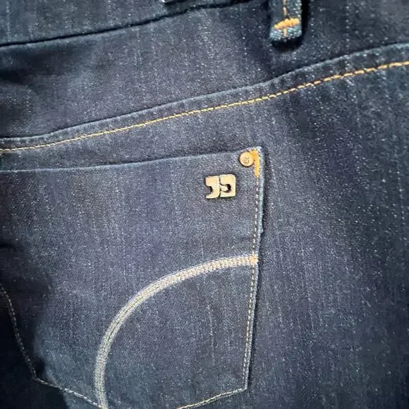 Joes Jeans Womens 32 Mulholland Dark Blue Cigarette Fit‎ Slim Straight Low Rise - Picture 14 of 15